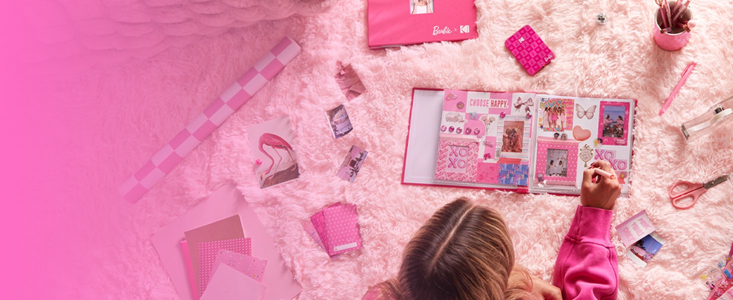 KODAK Barbie x Step Slim Wireless Instant Mobile Photo Printer