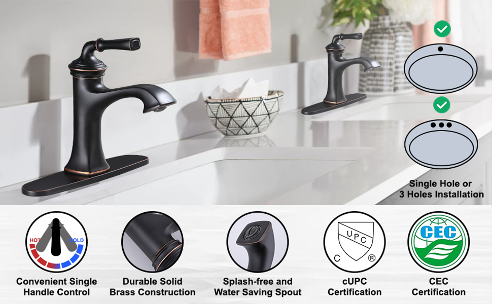 brass bronze bathroom faucets single hole black sink faucet grifo para lavamanos baño
