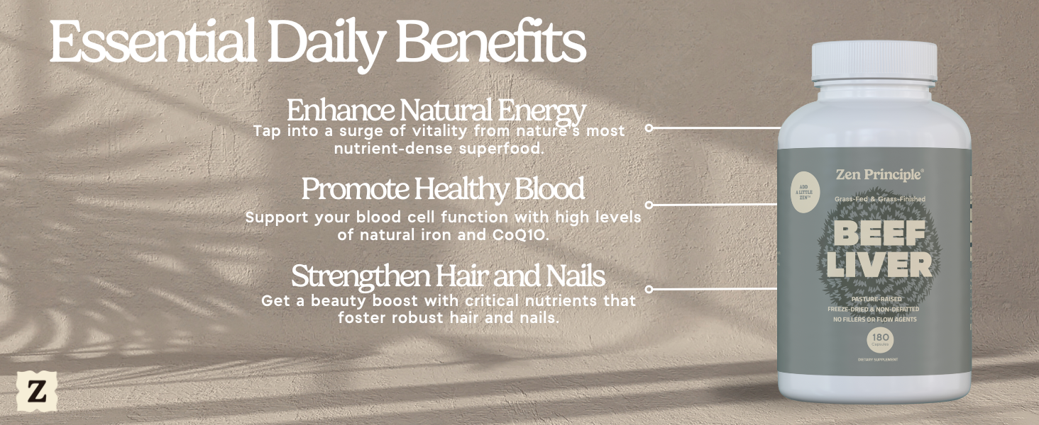beef liver, liver supplement, beef liver supplement