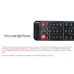 Press the power button until the light flashes