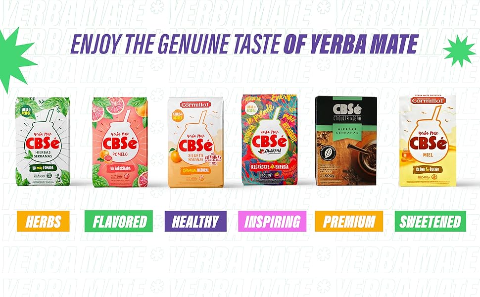 yerba mate, cbse, premium, herbs, flavored, healthy