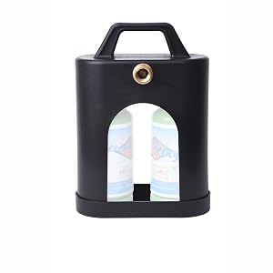Flame King YSN1LBPB ProBoost Dual 1LB Propane Tank Carrier QCC Outlet