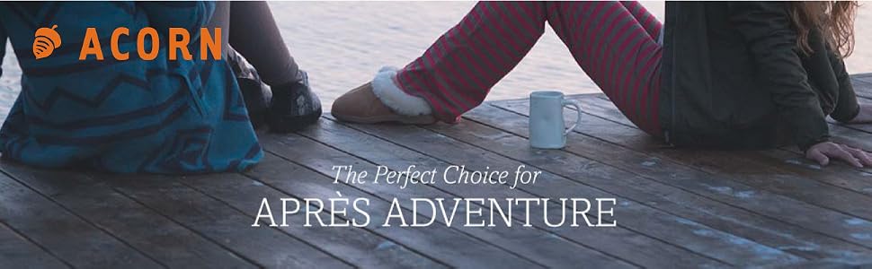 acorn, acorn slippers, women's slippers, slippers, house slippers, booties, moccasins