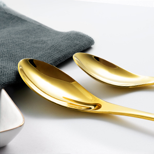gold silverware