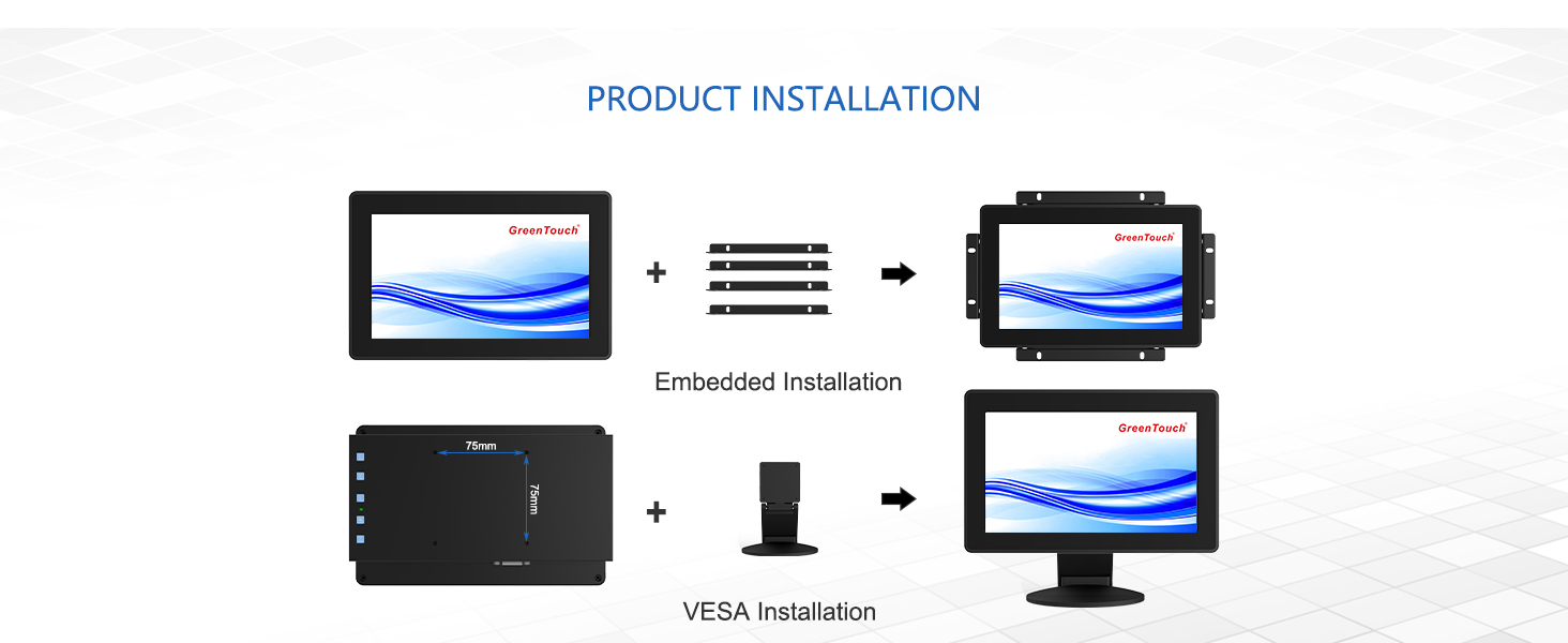 8 inch lcd screen touch