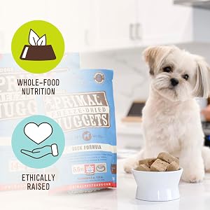 primal freeze dried dog food topper cupboard cuts