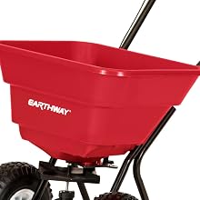 hand seeder, hand spreader, walk behind spreader, salt spreader, garden seeder, sand spreader