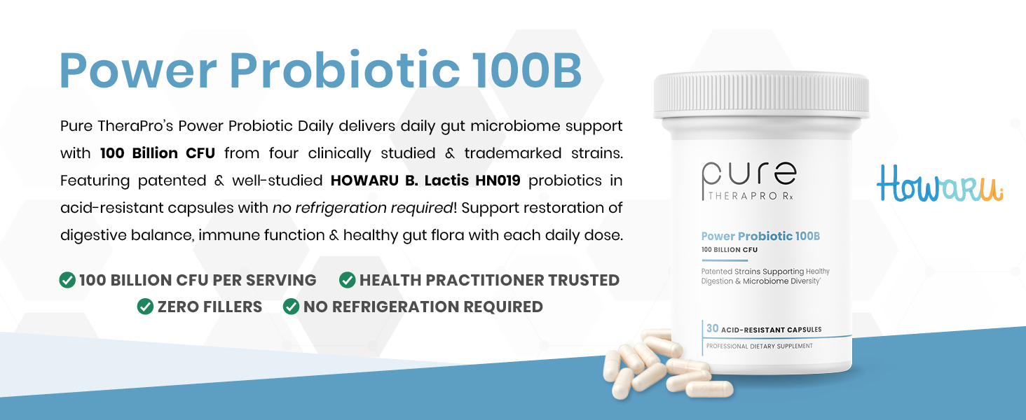 Pure TheraPro's Power Probiotic 100 Billion