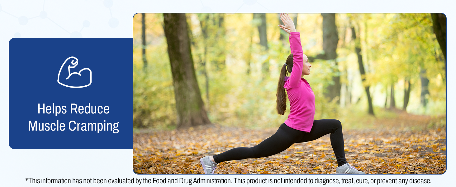 Helps Reduce Muscle Cramping