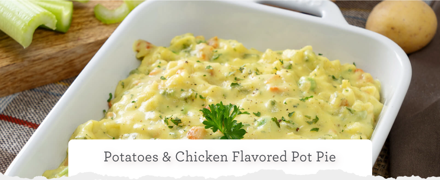potatoes &amp;amp; chicken flavored pot pie