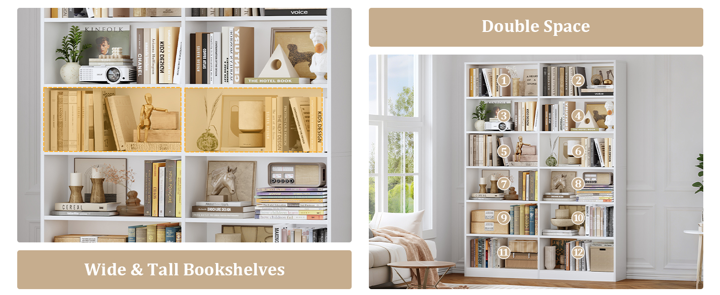 tall bookcase