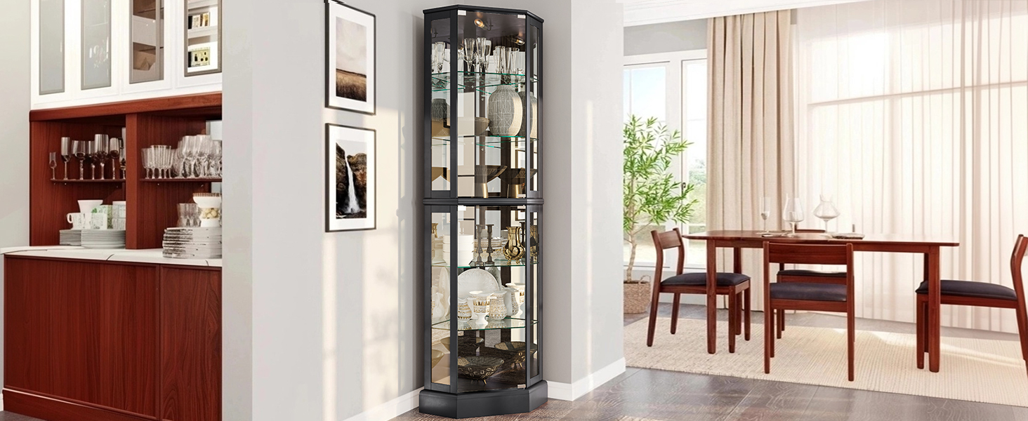 Belleze Curio Cabinet