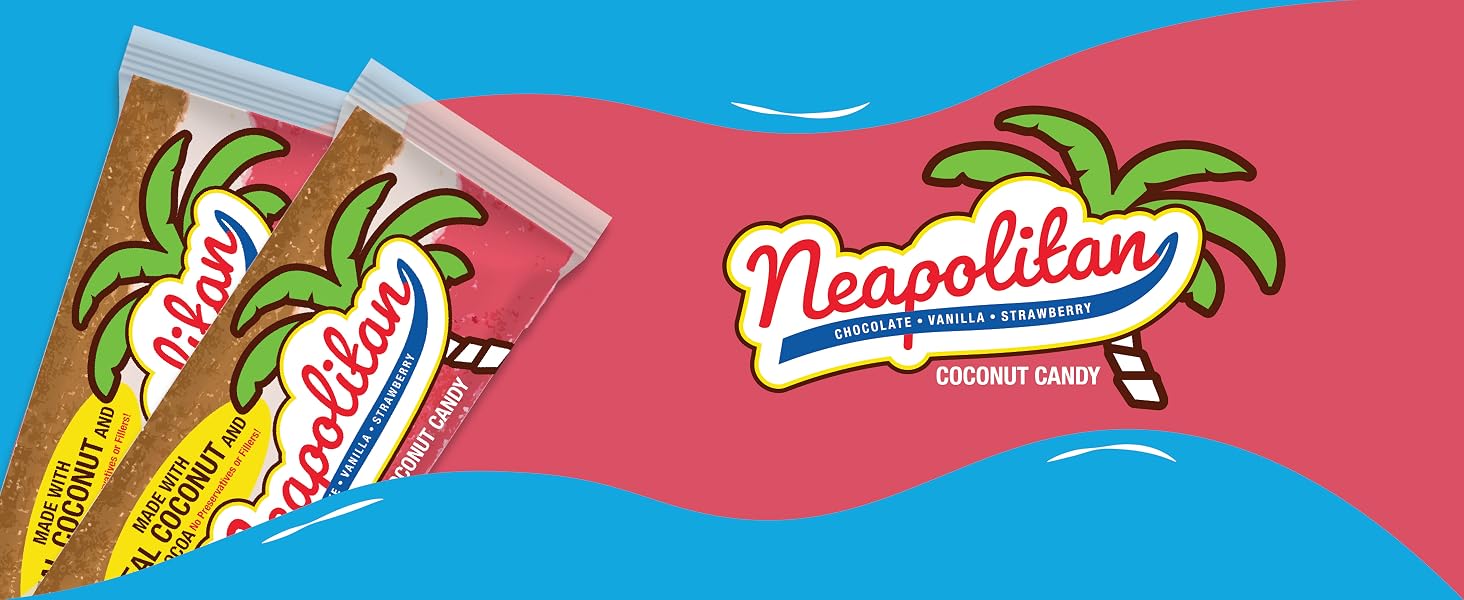 Atkinson candy neapolitan coconut candy