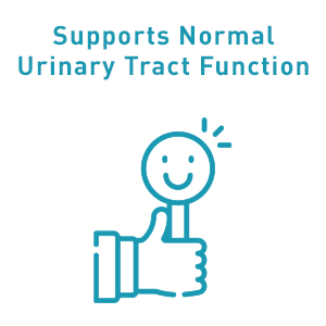 supports normal urinary tract function