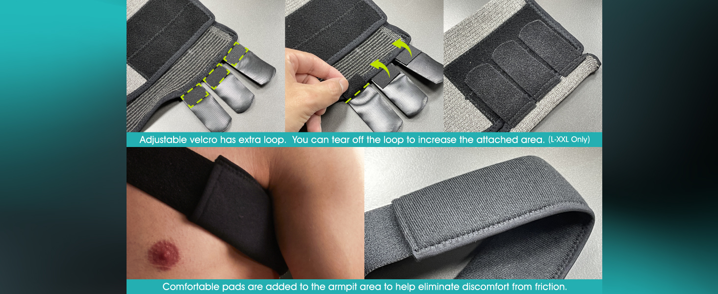 Adjustable velcro