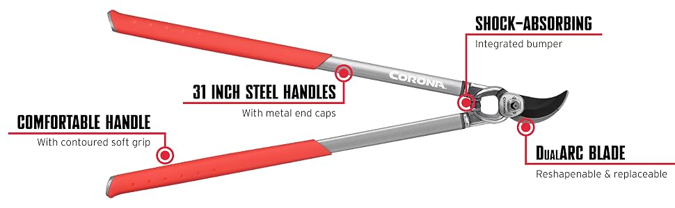 lopper, loppers, tree trimmers long handle, loppers heavy duty, bypass loppers, branch cutter, long