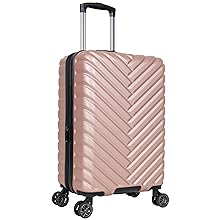 kenneth cole reaction luggage travel new york packing suitcase women girl chevron stylish designer