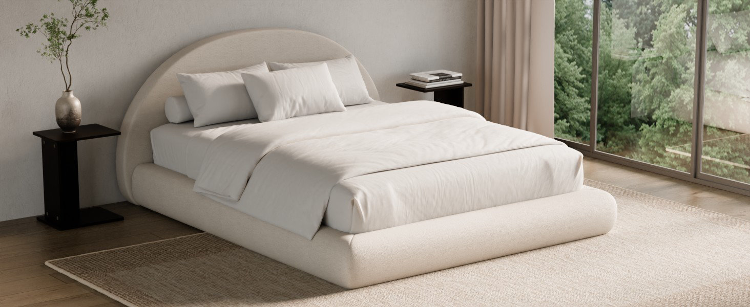 cloud bed frame for apartments