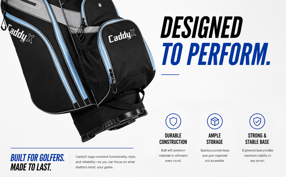 CaddyX Golf cart bag