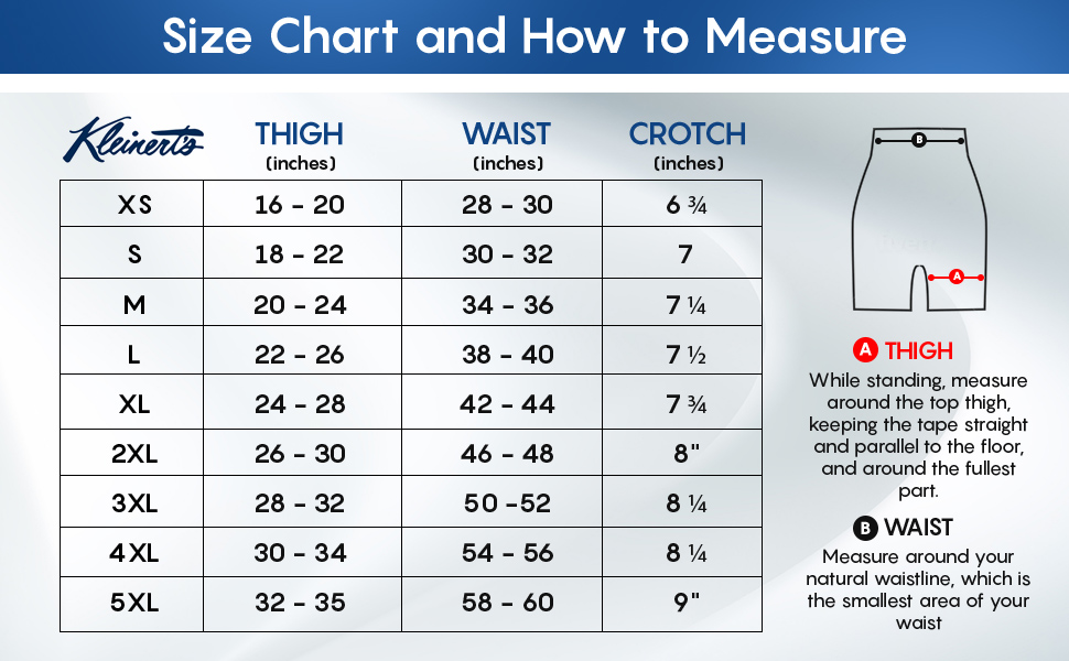 Duracool Size Chart for Diaper Cover Pants