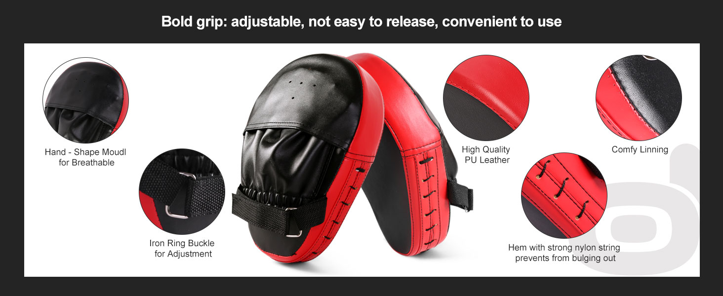 Punching Mitts Kick Pack Set