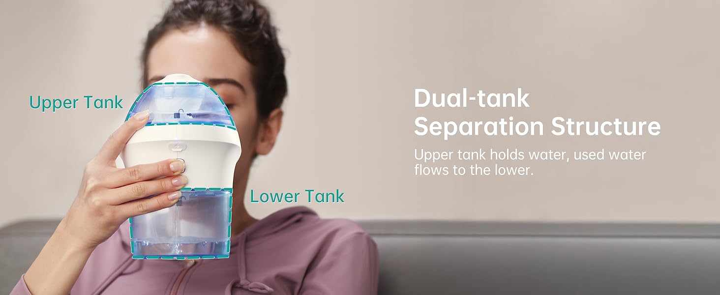 Dual-tank Separation Structure