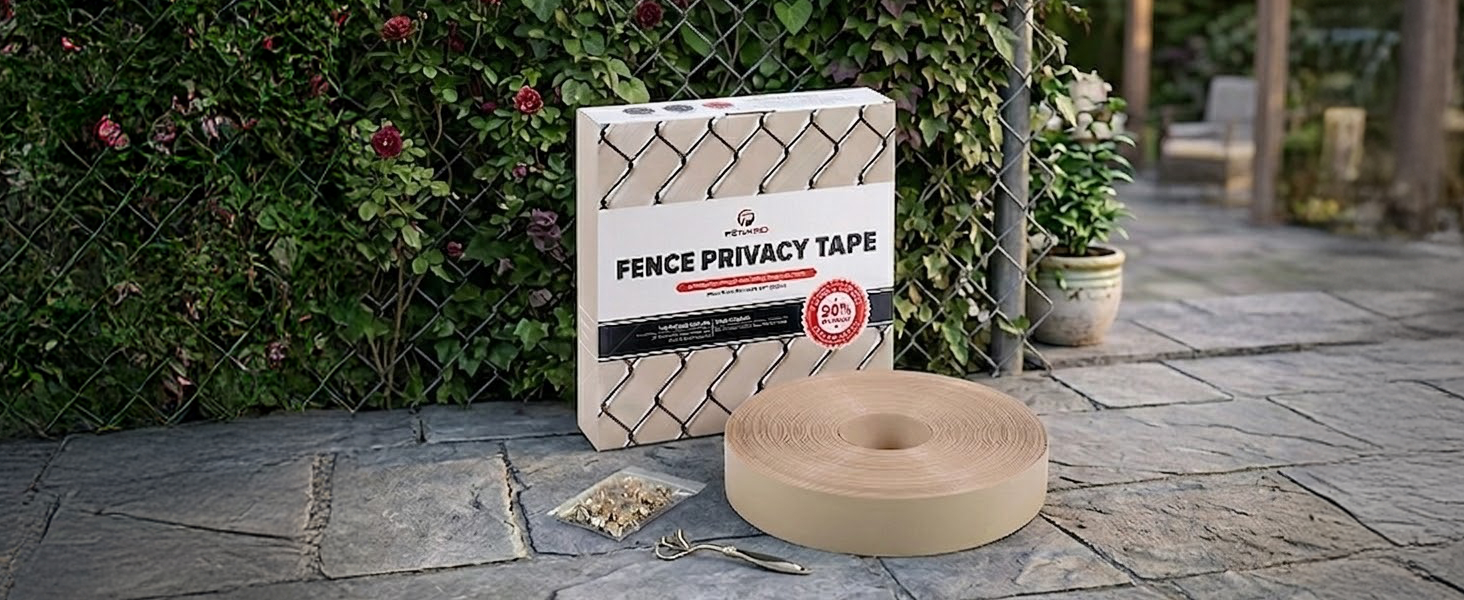 Chain Link Fence Privacy Tape