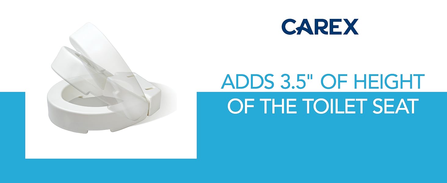 Elevated Toilet Seat And Handicap Toilet Seat, Round or Standard