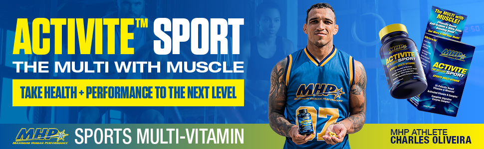 MHP Activite Sport Multi Vitmain, Digestive Enzyme, Nitric Oxide, Antioxidants