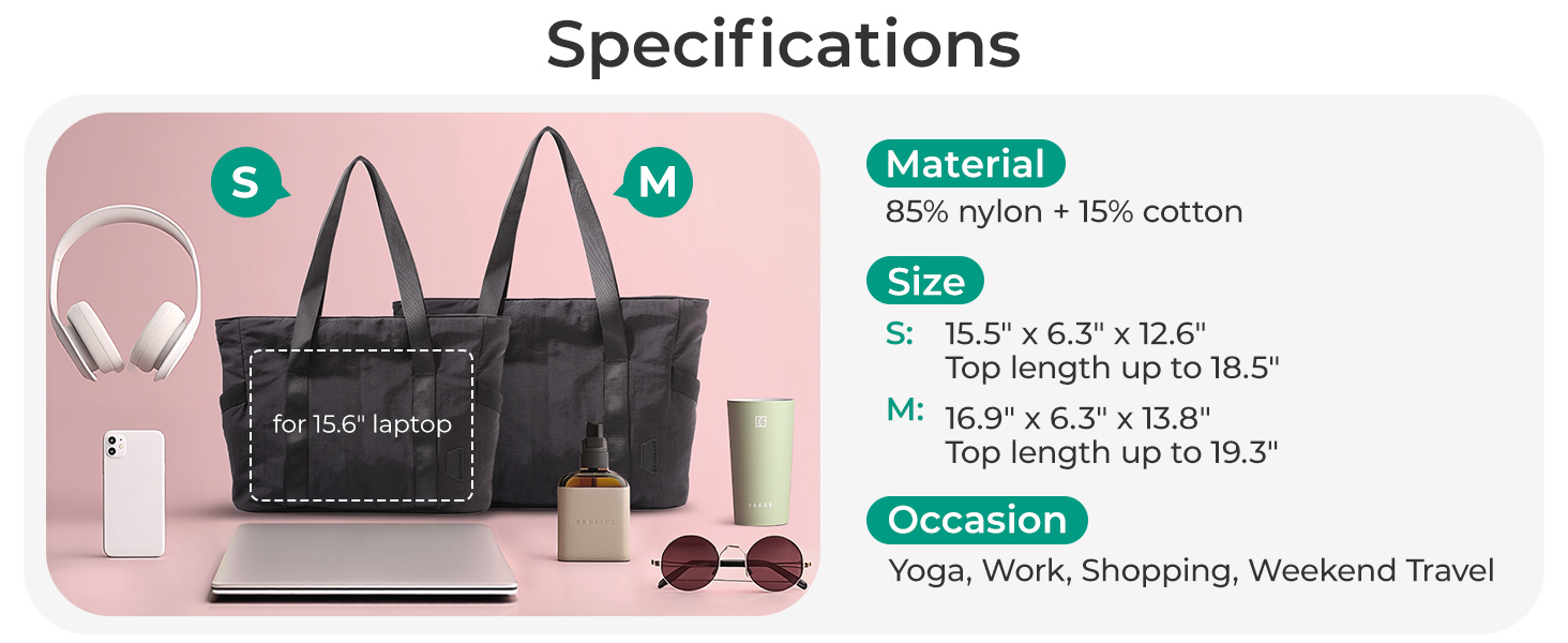 medium tote bag