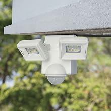 Led motion security sensor battery beams light outdoor shed detection wireless garage basement deck
