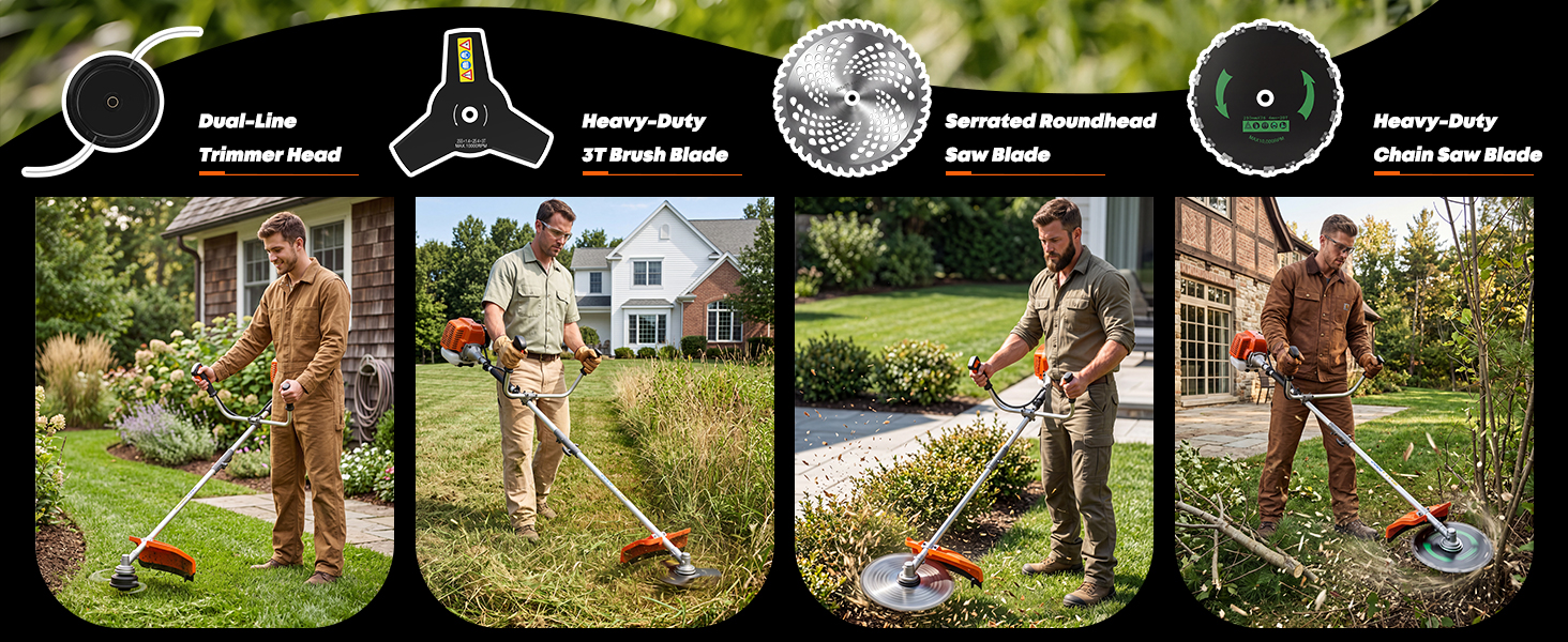 brush cutters gas powered