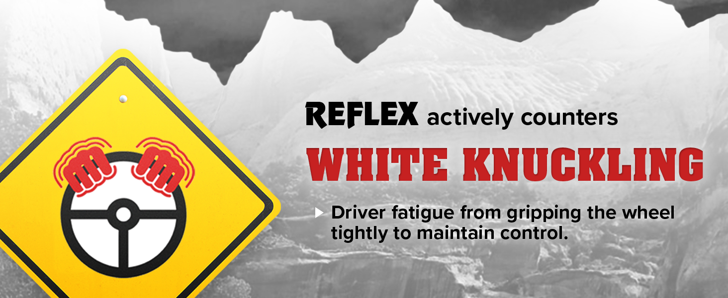 Reflex actively counters white knuckling
