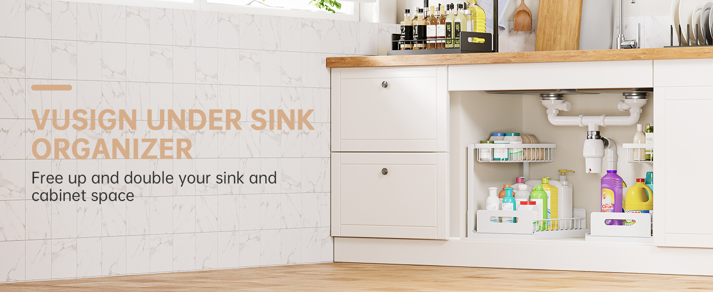 under sink organizer