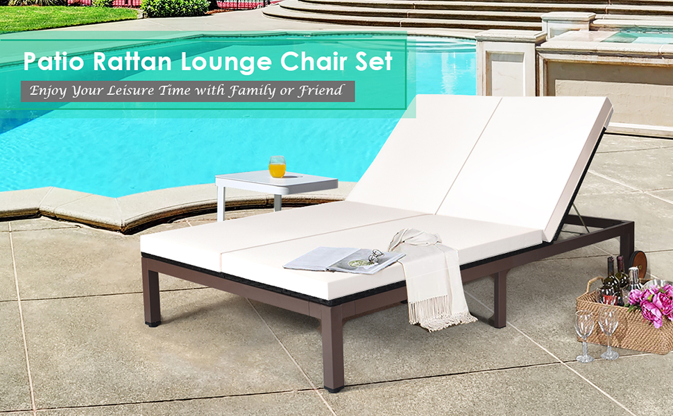outdoor patio chaise