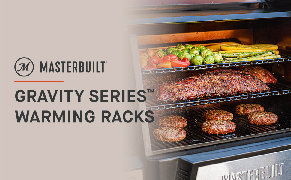 Masterbuilt Gravity Series Warming Racks