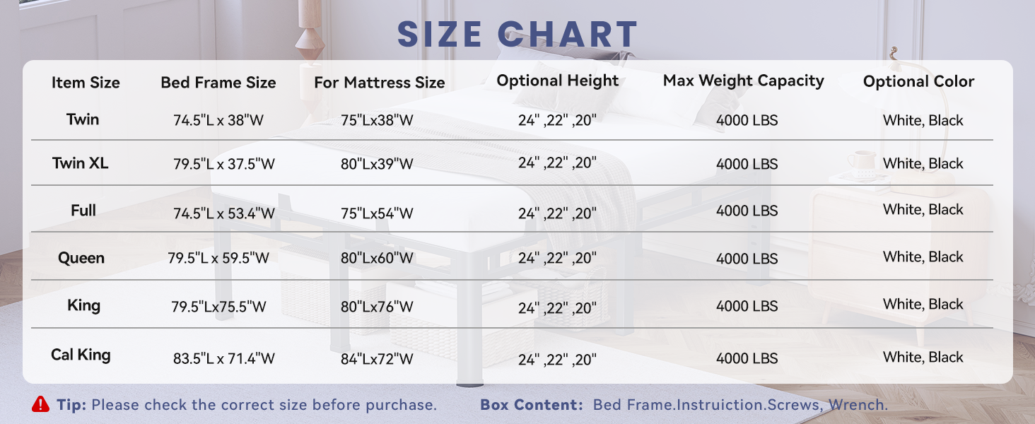 queen platform bed frame