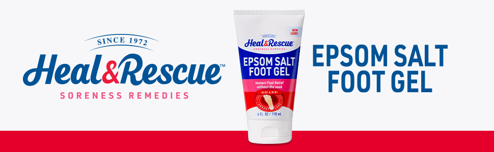 Epsom Salt Foot Gel