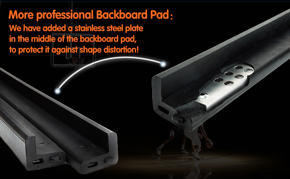 basketball backboard pad