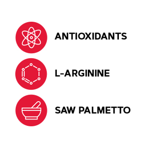 Includes 900mg of maca and 1000mg of arginine