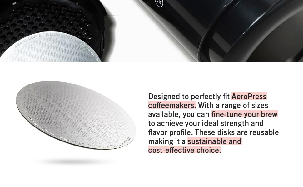 aeropress coffee filters reusable coffee filters stainless steel coffee filter espresso filter reus