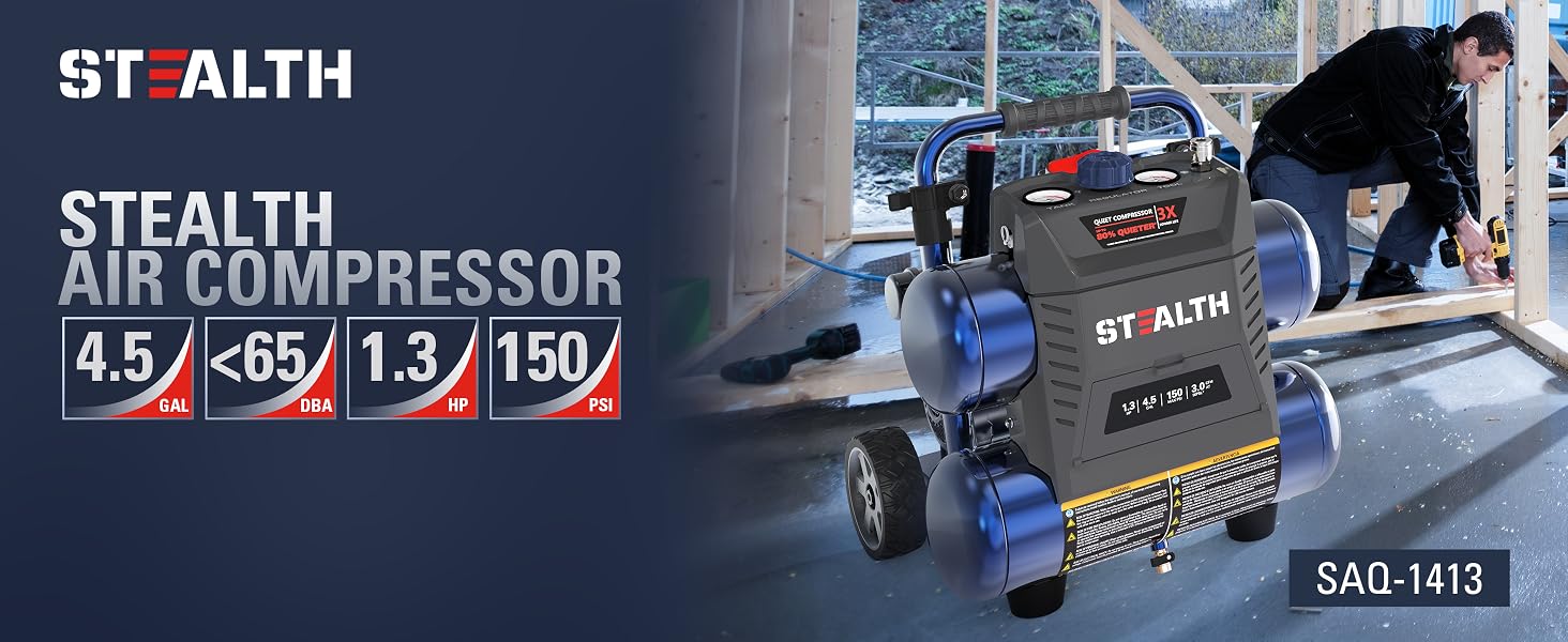 STEALTH air compressor