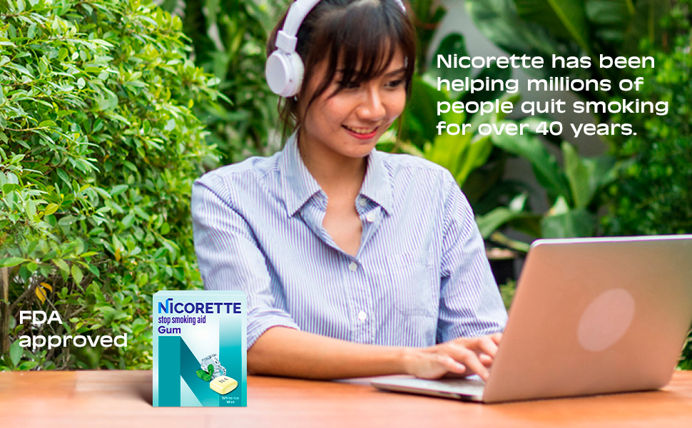Nicorette has been helping millions of people quit smoking for over 40 years.