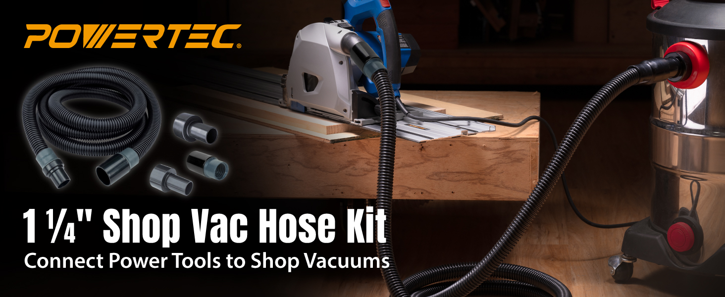 shop vac hose dust collection