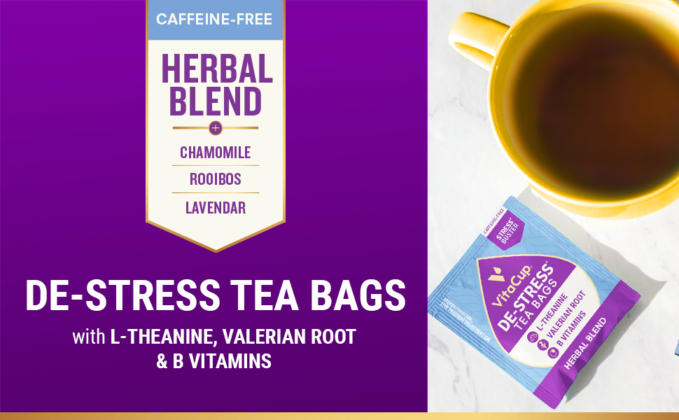 Destress Tea Bags