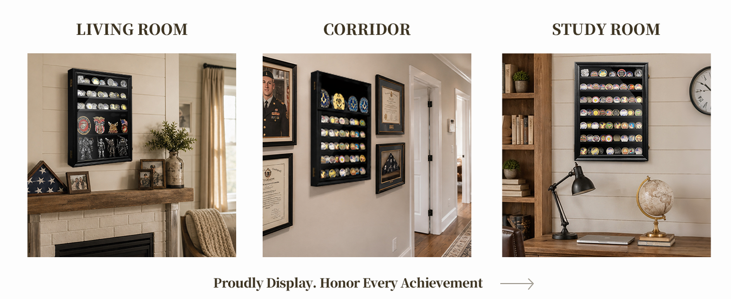police challenge coin display