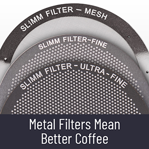 Slimm Filter Metal Coffee Filters aeropress coffee filters