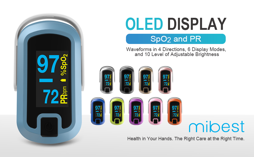 fingertip pulse oximeter oxygen meter finger pulse oximeter