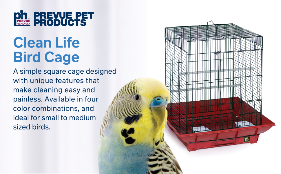 Prevue Pet Products Clean Life Bird Cage