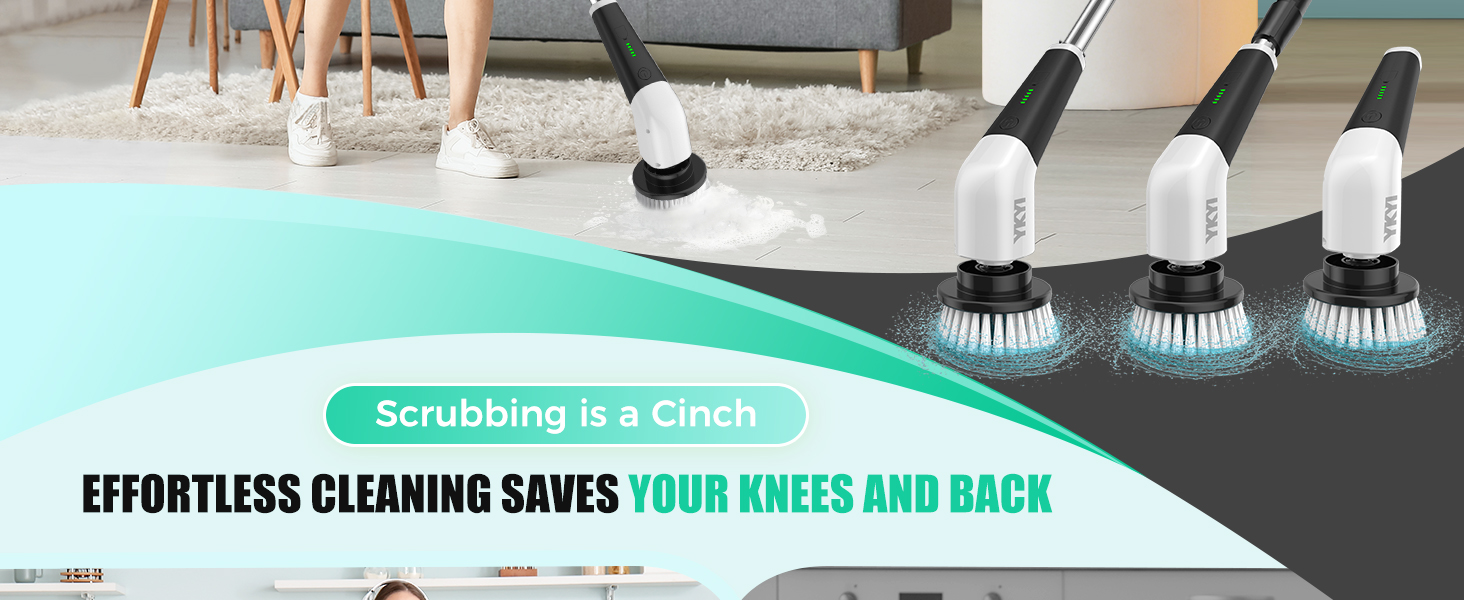 Electric Spin Scrubber Brush